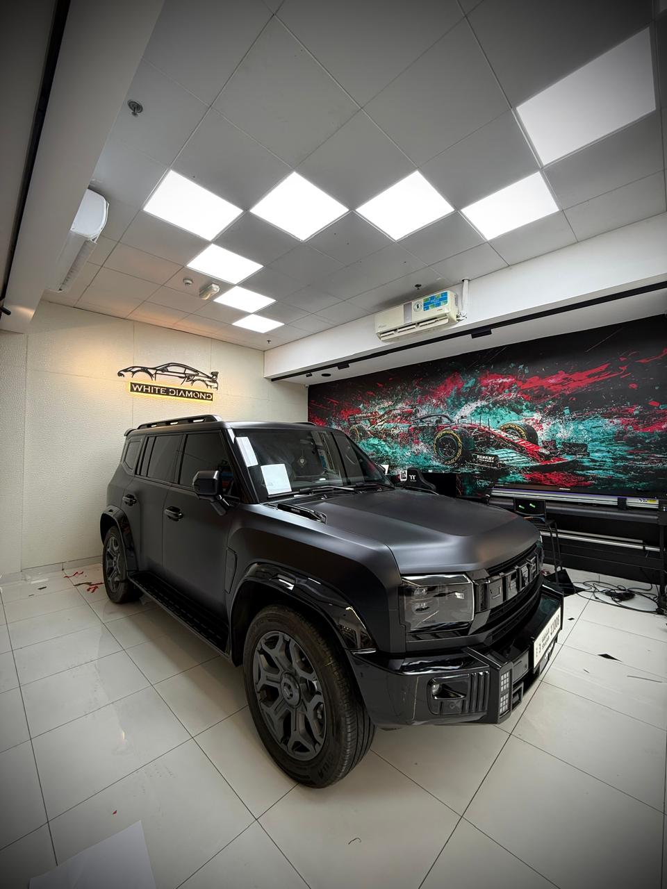 Matte black GWM Tank 300 at White Diamond